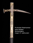 Knight's hammer, Hungary 17 c.